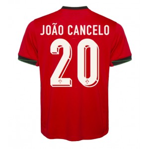 Fotbalové Dres Portugalsko Joao Cancelo #20 Domácí Oblečení ME 2024 Krátký Rukáv